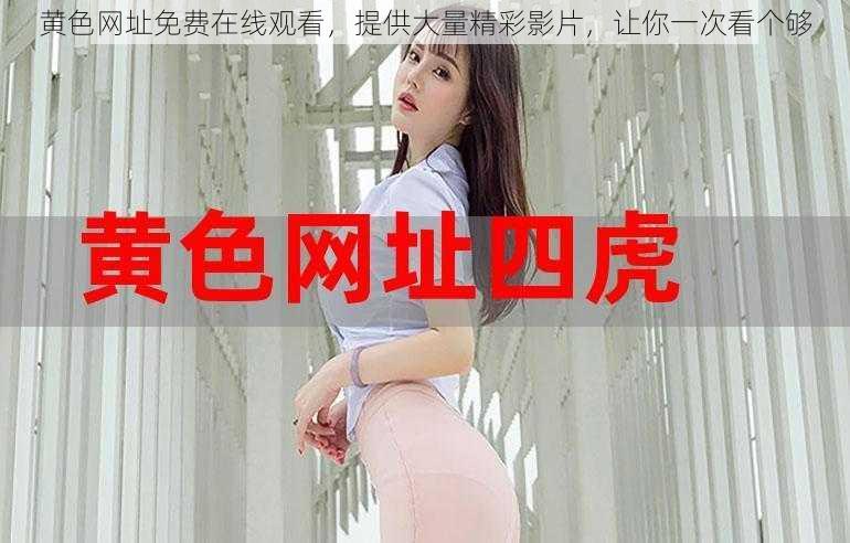 黄色网址免费在线观看,提供大量精彩影片,让你一次看个够